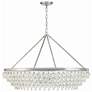 5_Calypso 40"W Chrome Round Kitchen Island Light Chandelier more views