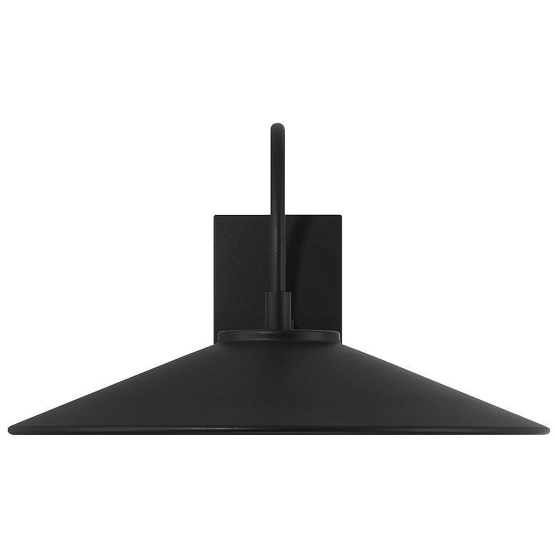 Image 4 Camas 12.25" High Black Outdoor LED Wall Mount more views