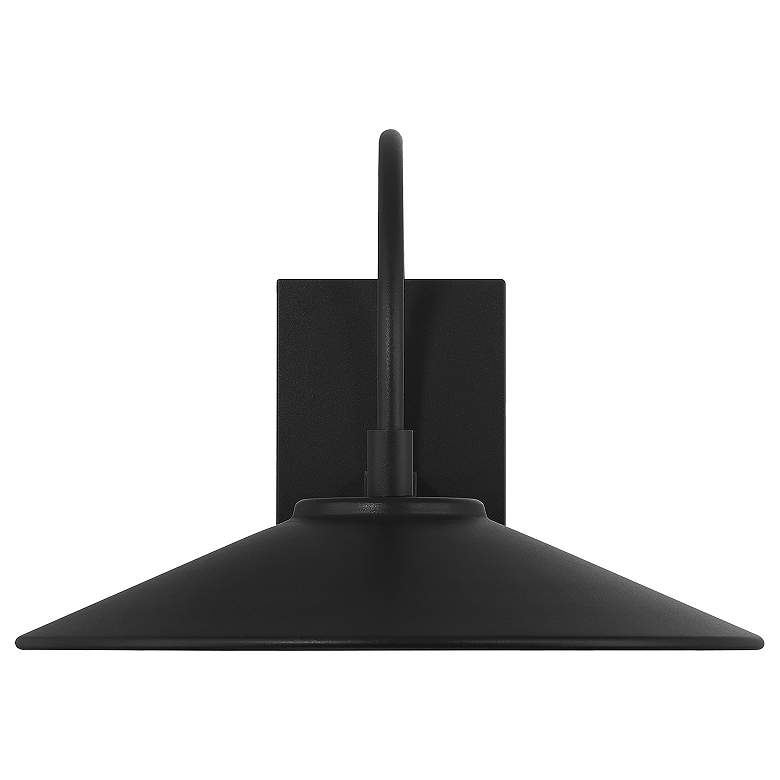 Image 2 Camas 9.75" High Black Outdoor LED Wall Mount more views
