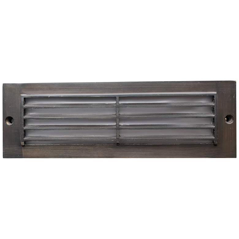 Image 2 Camas 9" Wide Bronze LED Surface Step Light more views