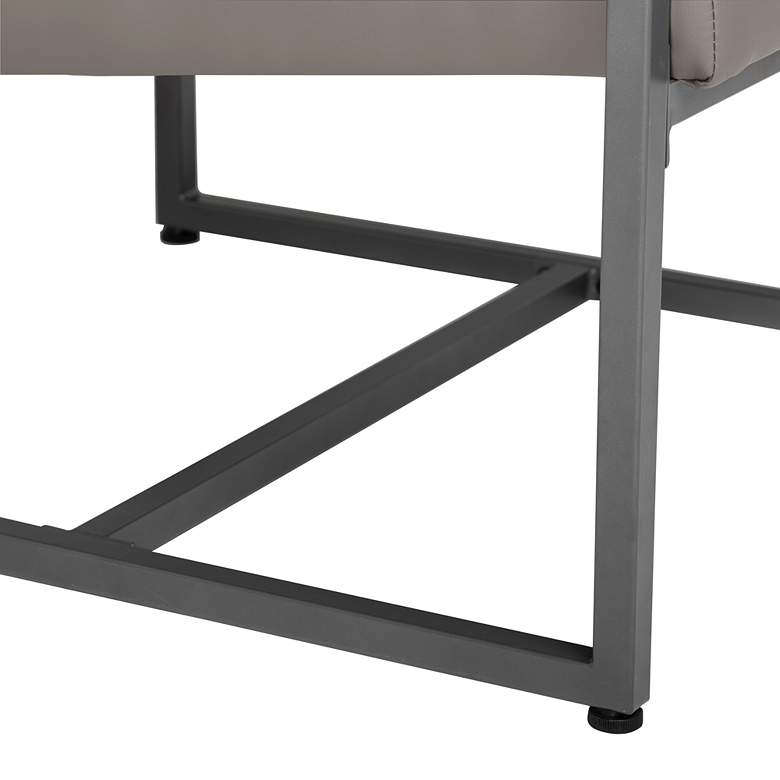 Image 4 Camber Mushroom Blended Leather Accent Chair more views