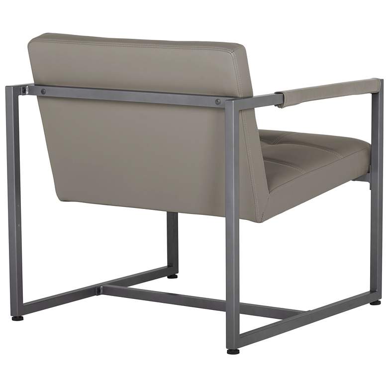 Image 5 Camber Mushroom Blended Leather Accent Chair more views