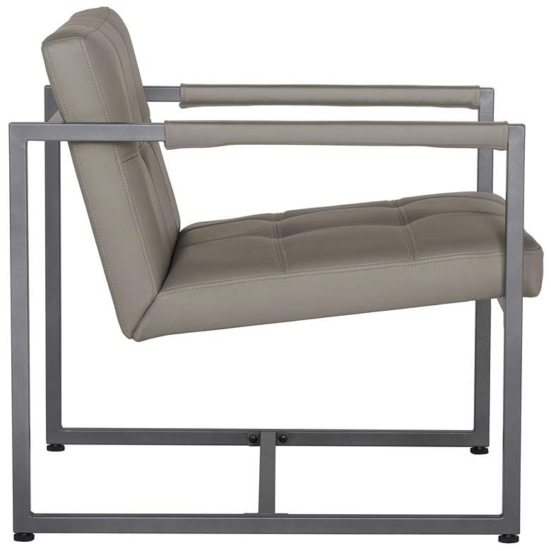 Image 7 Camber Mushroom Blended Leather Accent Chair more views