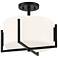 Cambria 2 Light Semi Flush