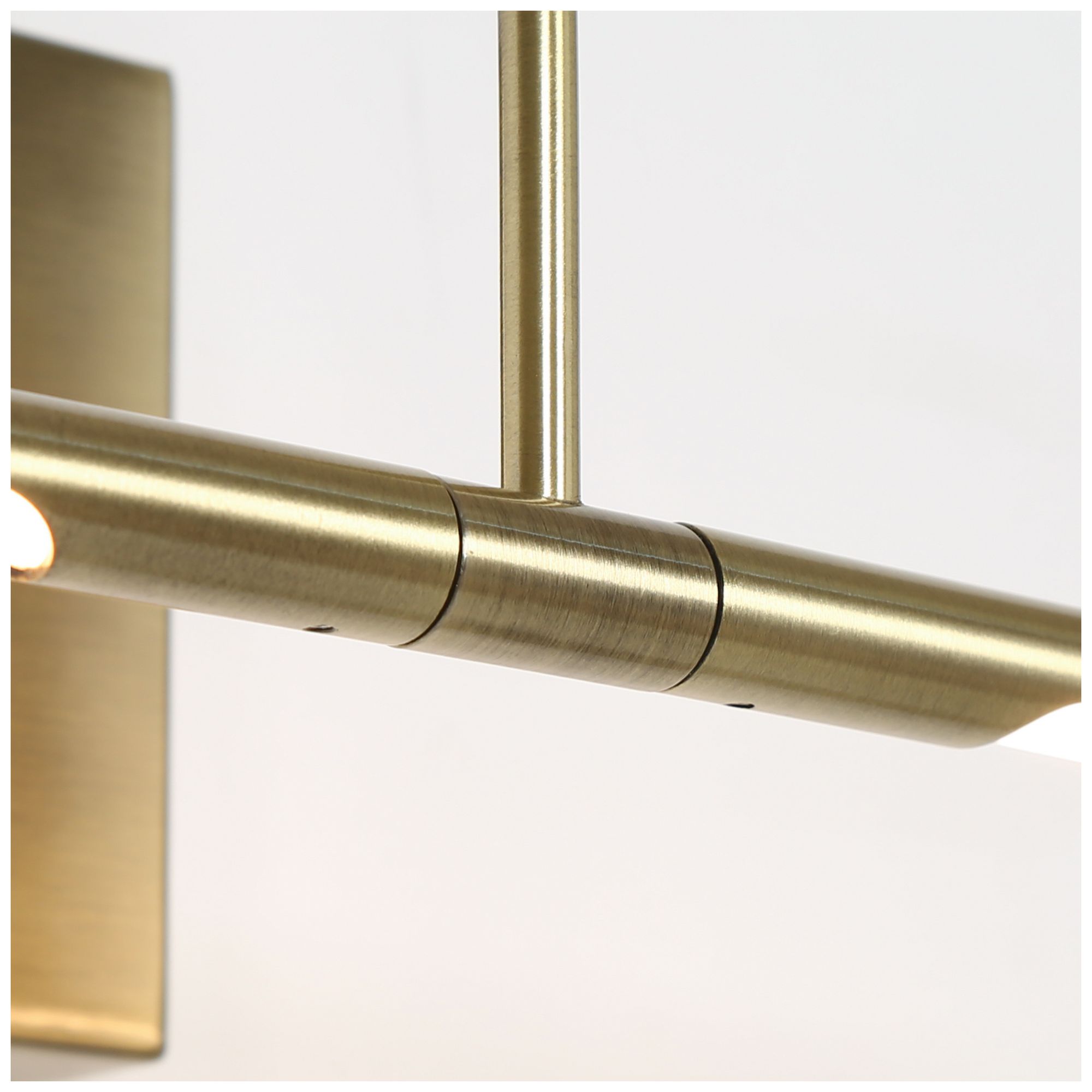 Thumbnail3 of Cambria Modern Brass 20.3" Integrated LED Picture Light Wall Sconce more views