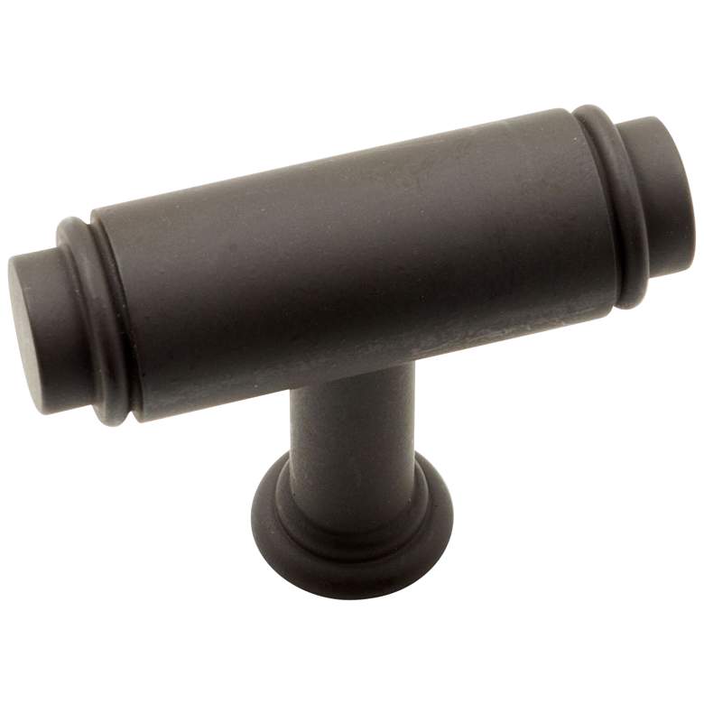 Image 1 Cambria Oil-Rubbed Bronze 1 3/4"W T-Bar Large Cabinet Knob