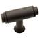 Cambria Oil-Rubbed Bronze 1 3/4"W T-Bar Large Cabinet Knob