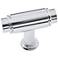 Cambria Polished Chrome 1 3/4" Wide T-Bar Small Cabinet Knob