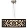 Cambria Scroll 24" Wide 4-Light Pendant Chandelier