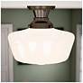 4_Cambridge 12" Wide Oil Rubbed Bronze Flush Mount more views