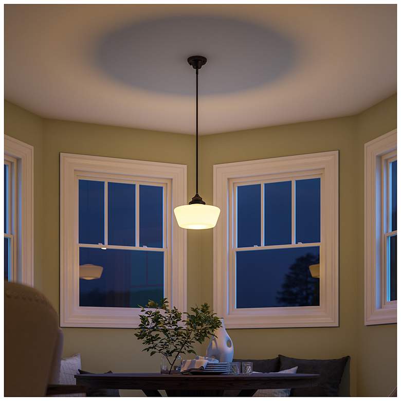 Image 5 Cambridge 12" Wide Oil Rubbed Bronze Pendant more views