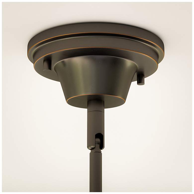 Image 6 Cambridge 12" Wide Oil Rubbed Bronze Pendant more views