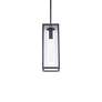 2_Cambridge 16" High Black LED Outdoor Hanging Light more views