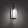 4_Cambridge 16" High Black LED Outdoor Hanging Light more views