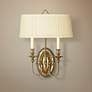 Cambridge 18" High Burnished Brass 2-Light Wall Sconce