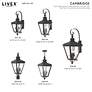6_Cambridge 21 1/2" High Black Outdoor Wall Light more views