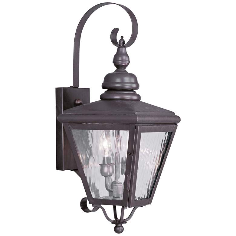 Image 1 Cambridge 21 1/2" High Bronze Outdoor Wall Light