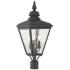 Cambridge 26 3/4" High Black Outdoor Post Light