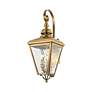 5_Cambridge 29" High Antique Brass Outdoor Wall Light more views