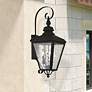 1_Cambridge 29" High Black Outdoor Wall Light