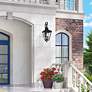 6_Cambridge 29" High Black Outdoor Wall Light more views