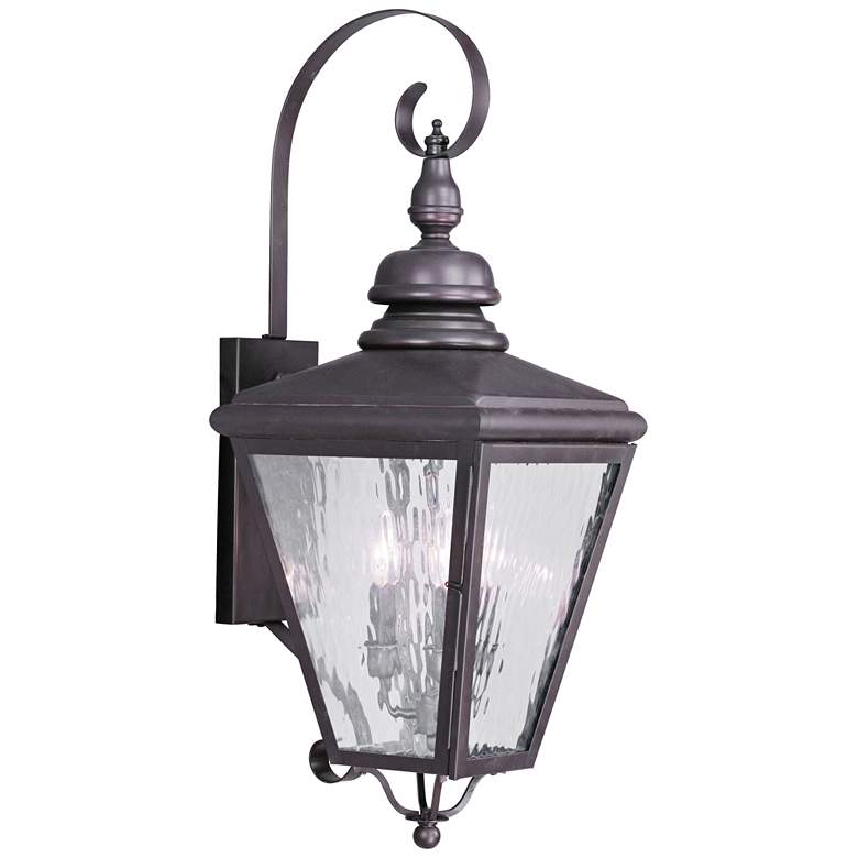 Image 1 Cambridge 29" High Bronze Outdoor Wall Light