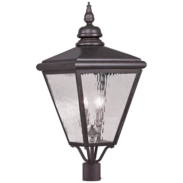 Image 1 Cambridge 30 1/2" High Bronze Outdoor Post Light