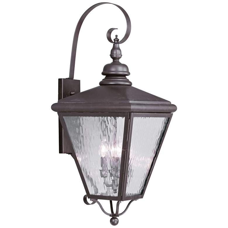 Image 1 Cambridge 34 1/2" High Bronze Outdoor Wall Light