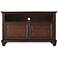 Cambridge 42" Wide 2-Door Vintage Mahogany TV Stand