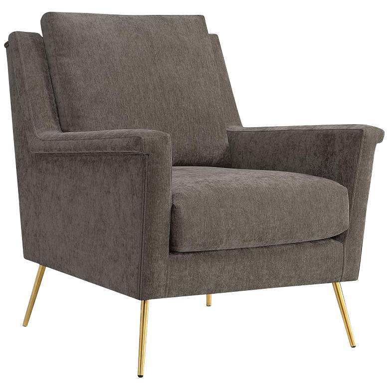 Image 1 Cambridge Amigo Cocoa Fabric Accent Chair