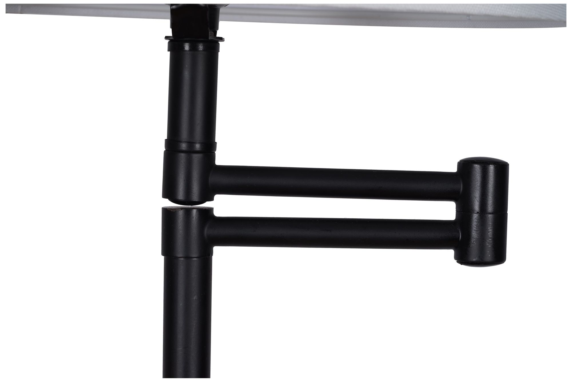 Image 6 Camden 60" High Black Swing Arm Floor Lamp more views