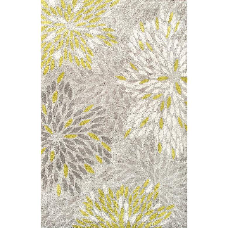 Image 1 Camden Collection Astra Lime 5&#39;x8&#39; Area Rug
