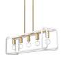4_Camden Linear Pendant in Brushed Champ Bronze w Bleached White Raphia Rope more views