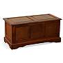 2_Camella 39" Wide Chestnut Wood Trunk Cabinet