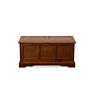 4_Camella 39" Wide Chestnut Wood Trunk Cabinet more views