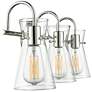 4_Camellia 22" Wide 3-Light Vanity in Polished Nickel more views