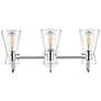 5_Camellia 22" Wide 3-Light Vanity in Polished Nickel more views