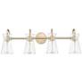 1_Camellia 30 3/4"W Modern Gold 4-Light Bath Light