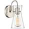 Camellia 4.75" Wide 1-Light Vanity in Brushed Nickel