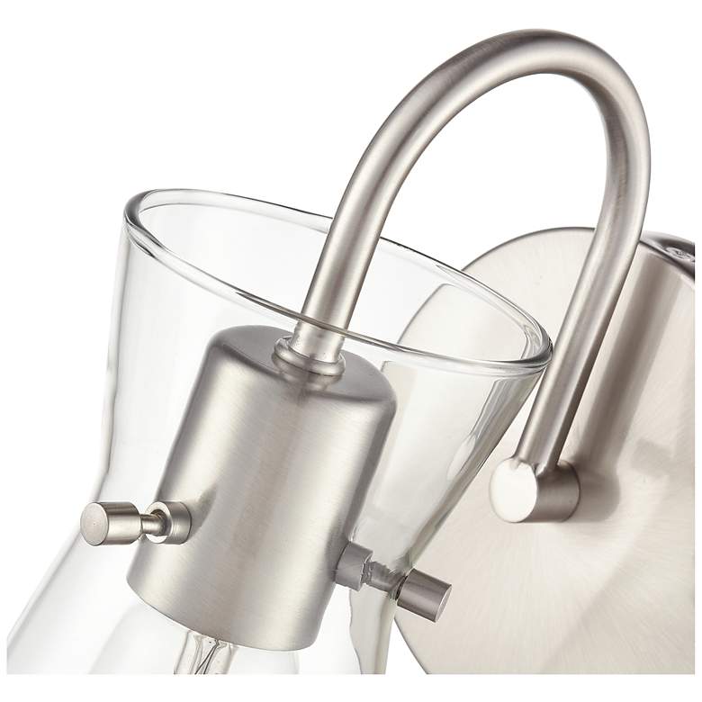 Image 5 Camellia 4.75" Wide 1-Light Vanity in Brushed Nickel more views