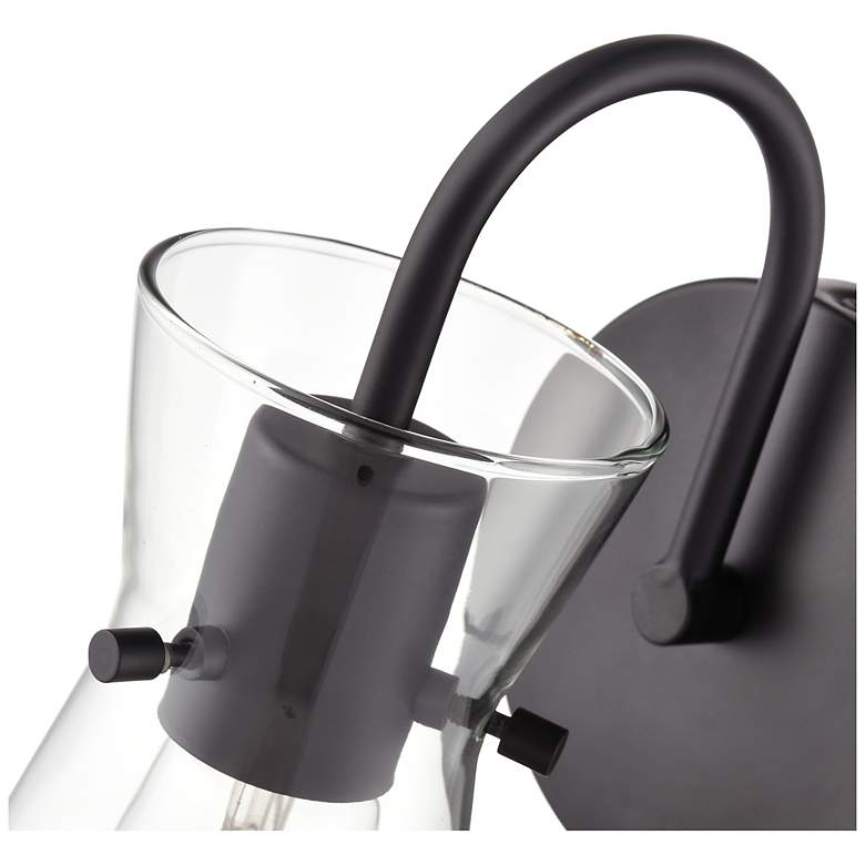 Image 5 Camellia 4.75" Wide 1-Light Vanity in Matte Black more views