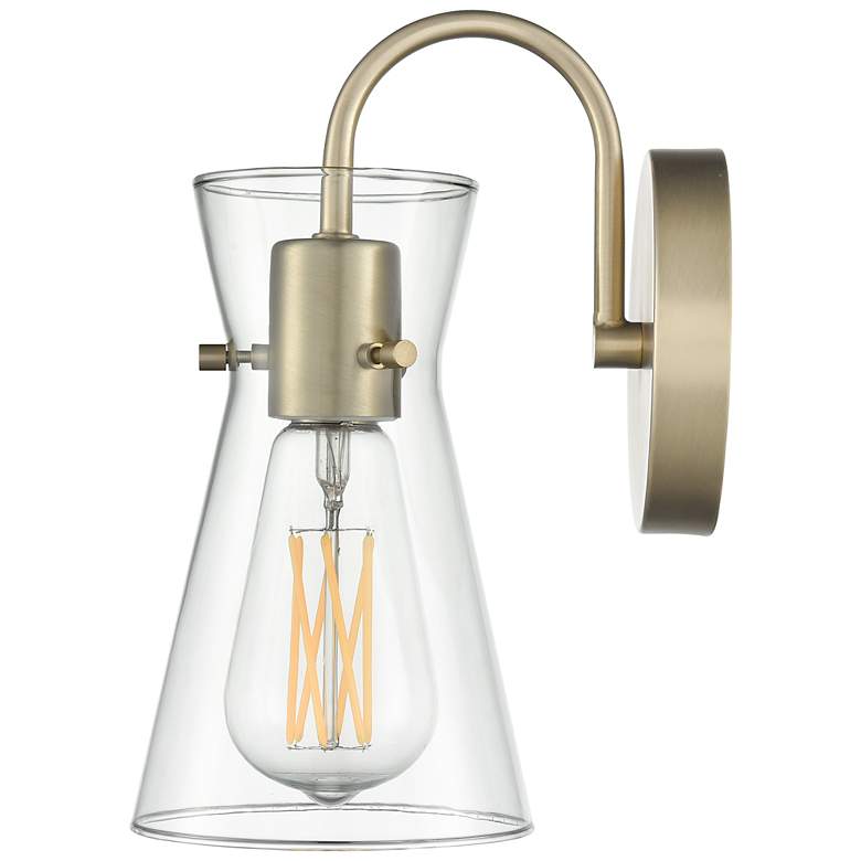 Image 4 Camellia 4.75" Wide 1-Light Vanity in Modern Gold more views
