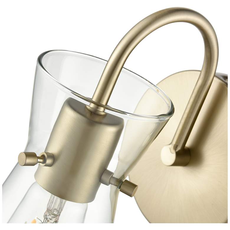 Image 5 Camellia 4.75" Wide 1-Light Vanity in Modern Gold more views