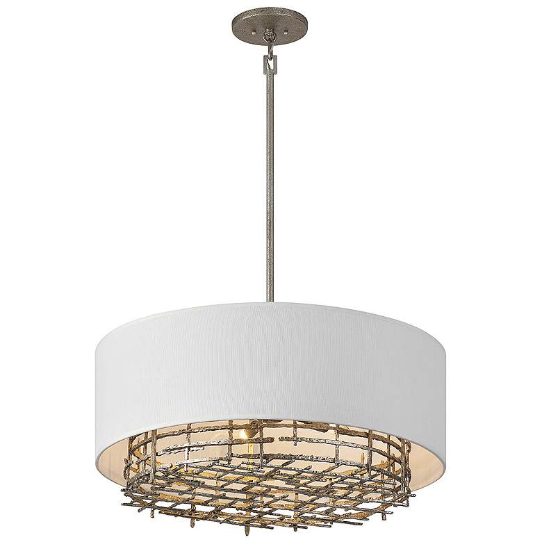 Image 1 Cameo 6-Light Pendant in Campagne Luxe
