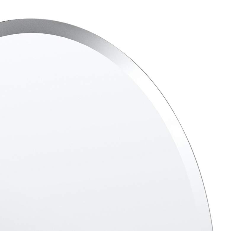 Image 3 Cameo Flush Mount 19 1/2" x 26 1/2" Frameless Mirror more views