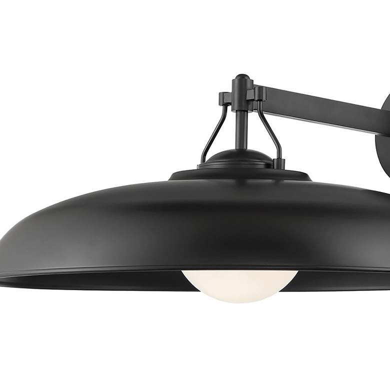 Image 3 Cameo Shores 11 1/4" High Black Coal Outdoor Wall Light more views