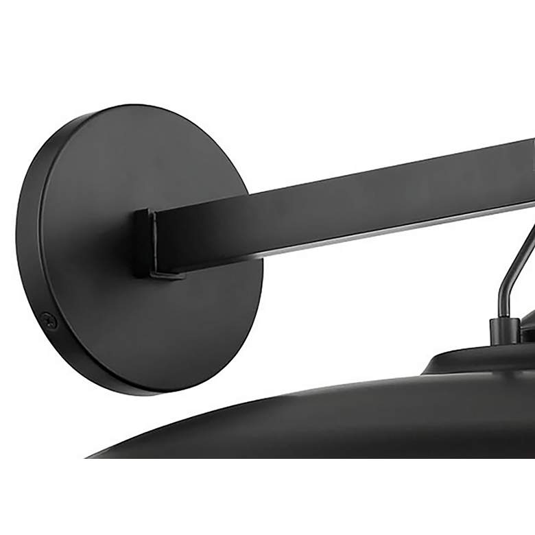 Image 4 Cameo Shores 11 1/4" High Black Coal Outdoor Wall Light more views