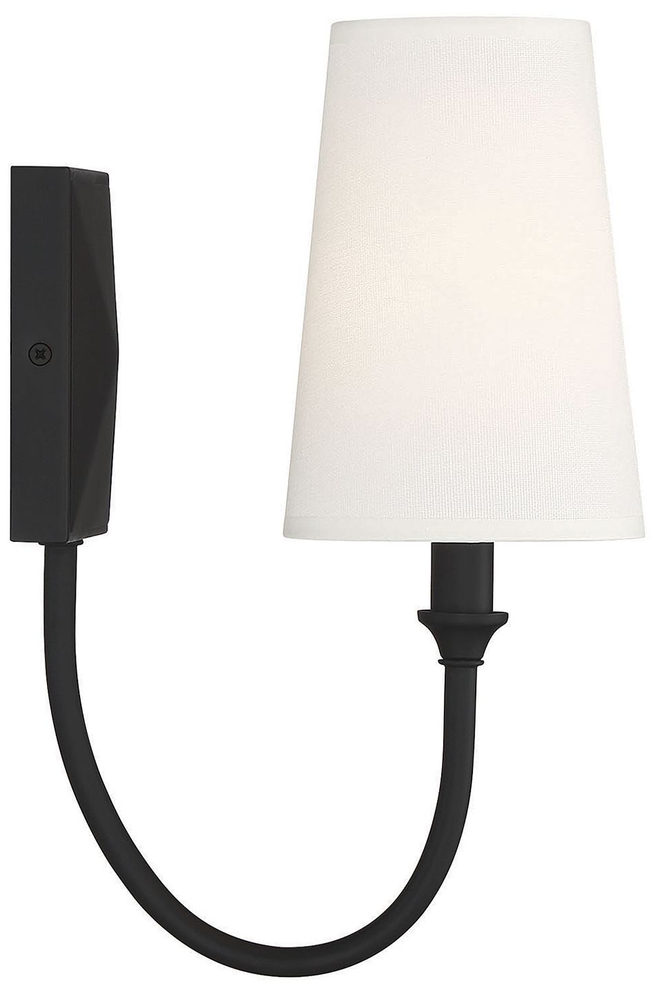 Image 3 Cameron 1-Light Wall Sconce in Matte Black more views