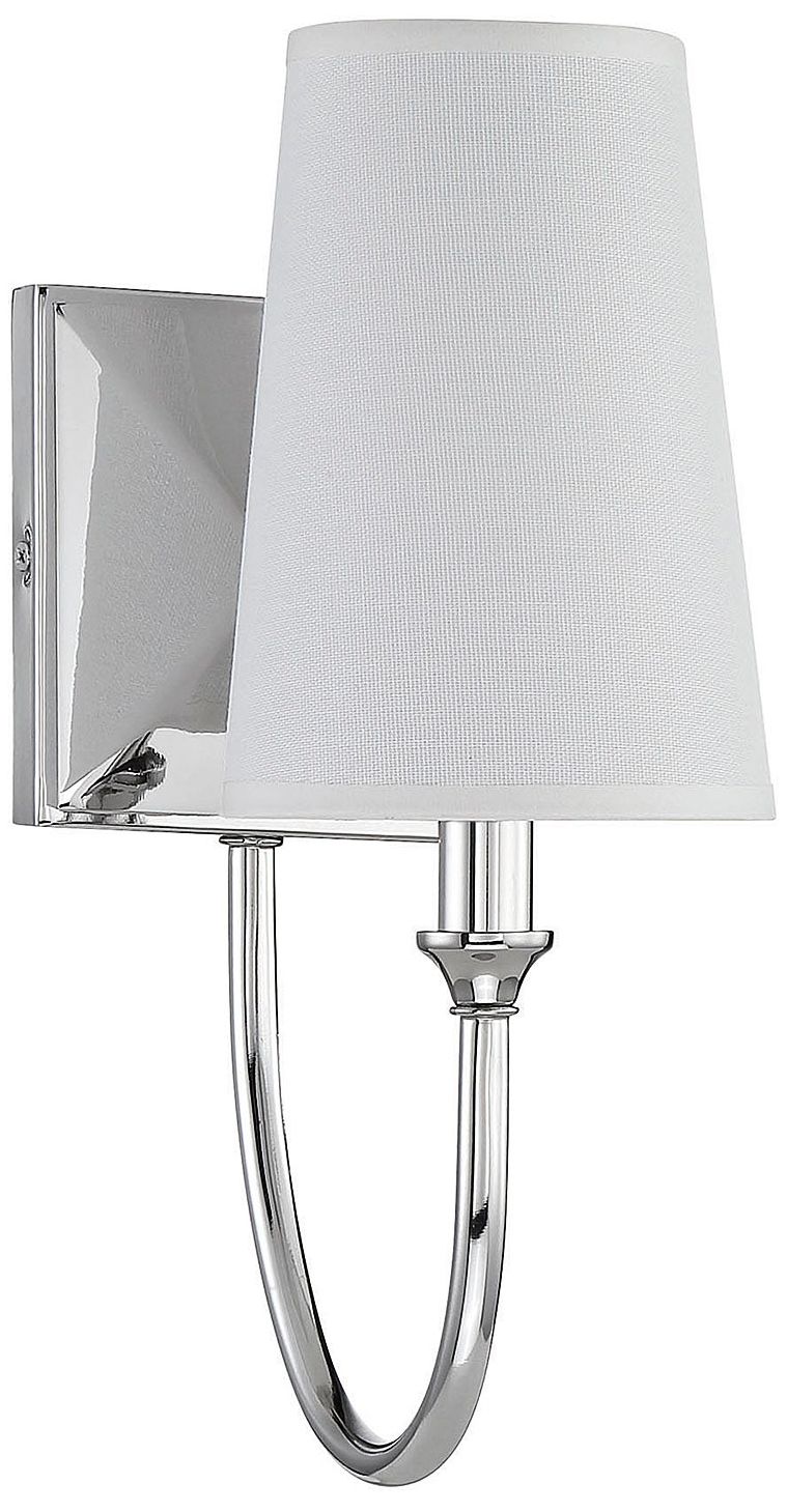 Image 6 Cameron 1-Light Wall Sconce in Polished Nickel more views