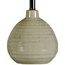 Cameron 21" High Cool Grey Ceramic Jar Accent Table Lamp